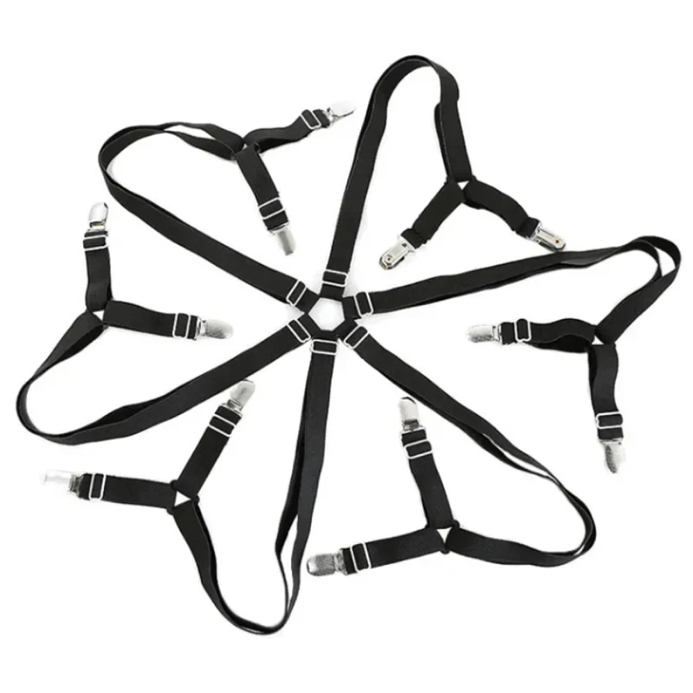 Elastic Bed Sheet Clips Sheet Fasteners For SlipResistant Bedding Sofa Covers And Blankets 4