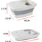 Folding Basin Spa Foot Bath Bucket Pedicure Bath Bathtub Foldable Footbath Massage Bucket For Relax 3