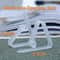 Plastic Tablecloth Clamps Transparent Anti Slip Fixing Buckle For Household Table Corner 5