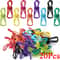 Mini Clothespins, Colorful Portable Bag Sealing Clips, Food Snack Seal, Kitchen Storage Clips
