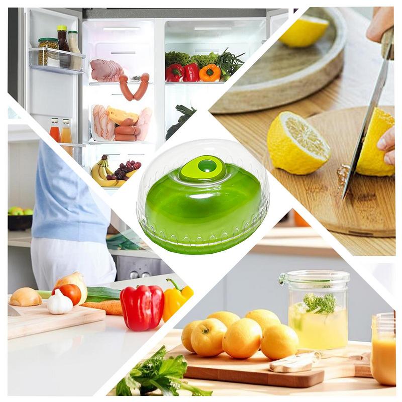 Refrigerator Storage Box, Vegetable Fruits Crisper, Onion Avocado Tomato Lemon Fresh Keeping Box