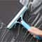 Multi-Surface Squeegee for Windows, Shower, Car, Interchangeable Blades, Spray Built-In