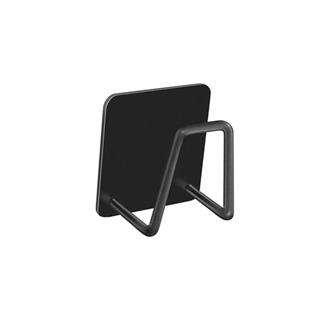 Stainless Steel Kitchen Sink Sponges Holder Self Adhesive Drain Drying Rack Kitchen Wall Hooks Orga 6