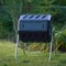 Dual Chamber Tumbling Composter Recycled Resin Outdoor Rotating Bin CanadianMade 2