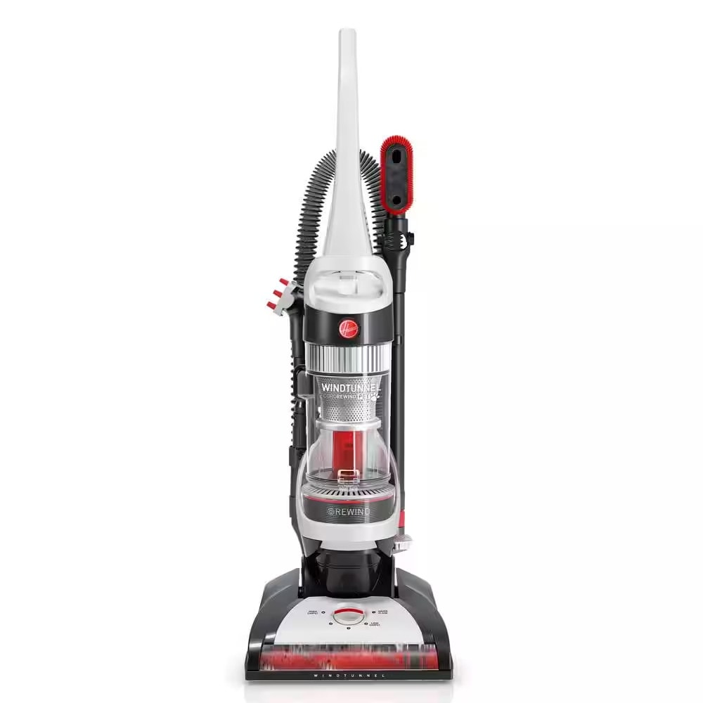 Powerful Upright Vacuum for Pet Hair, Bagless with Washable Filter, Multi-Surface Use