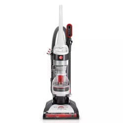 powerful upright vacuum for pet hair, bagless with washable filter, multi-surface use