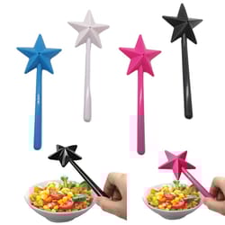 high quality plastics salt shakers refillable, star seasoning shaker, long hand salt pepper magic wands, kitchen dining