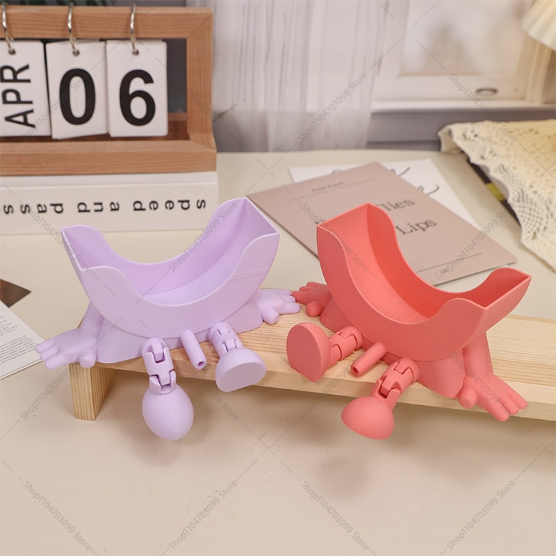 Round Dish Scrubber Drain Rack, Kitchen Storage Organizer for Home Use