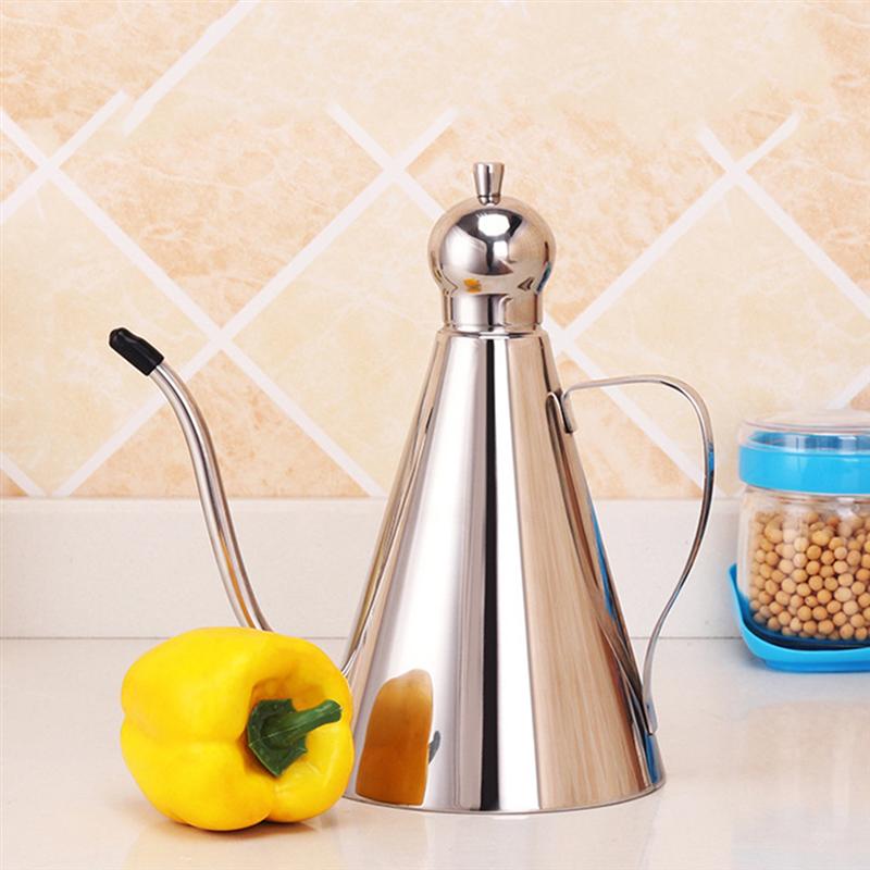 Stainless Steel Water Kettle, Leakproof Vinegar Bottle, Sauce Container, Kitchen Gadget, Oil Container for Kitchen
