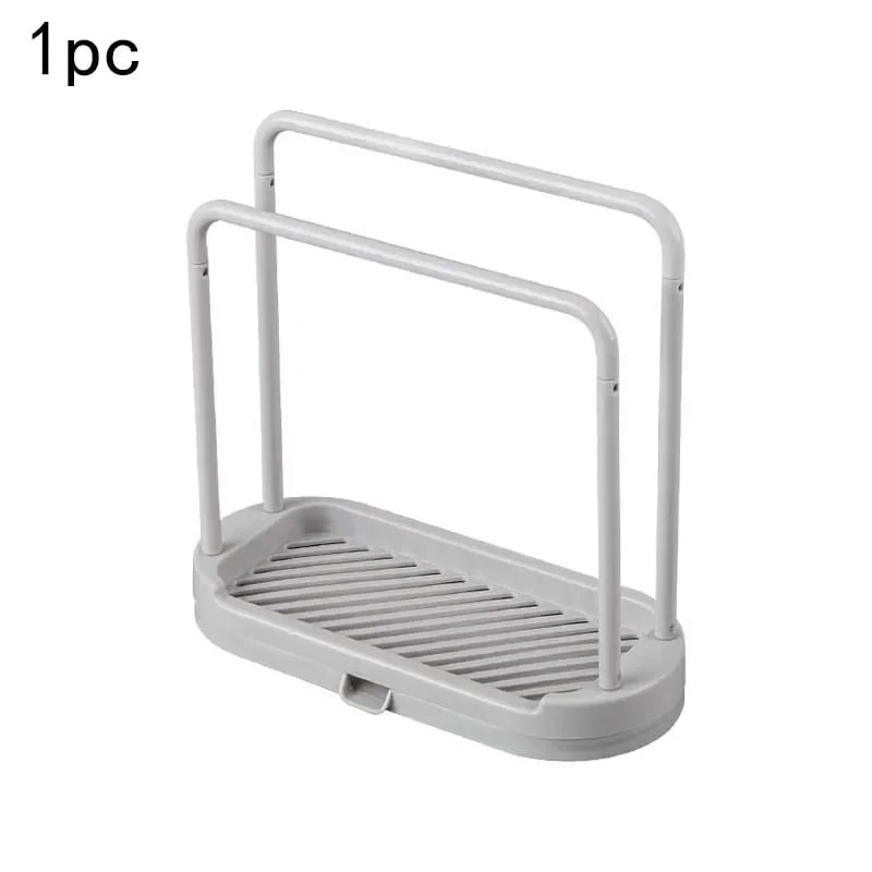 Kitchen Sink Drainage Rack MultiPurpose Rag Sponge Drying Stand Storage Basket For Scrubber Wire Ba 7