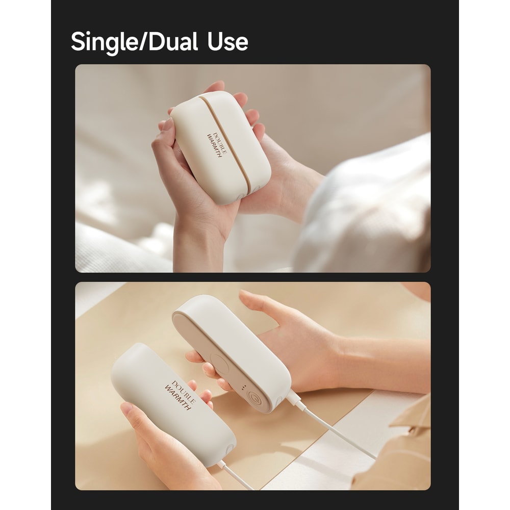 Magnetic Rechargeable Hand Warmers, Electric Portable Handwarmers, Long Lasting Safe Heating Warmer