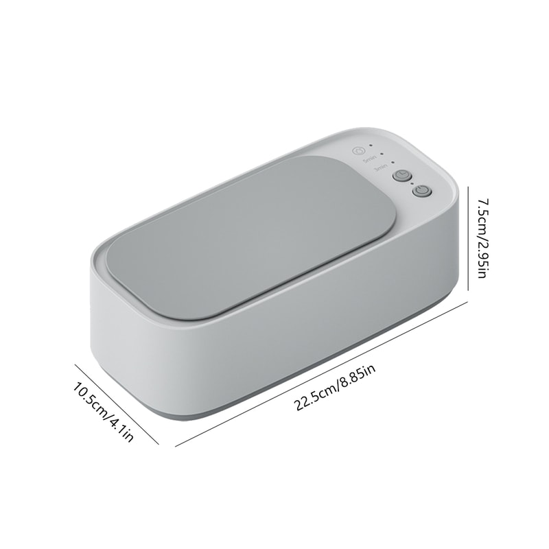 Ultrasonic High-Frequency Vibration Cleaners, Gear Degree Cleaning Machine for Jewelry, Pacifier, Makeup Tool, Eyeglasse