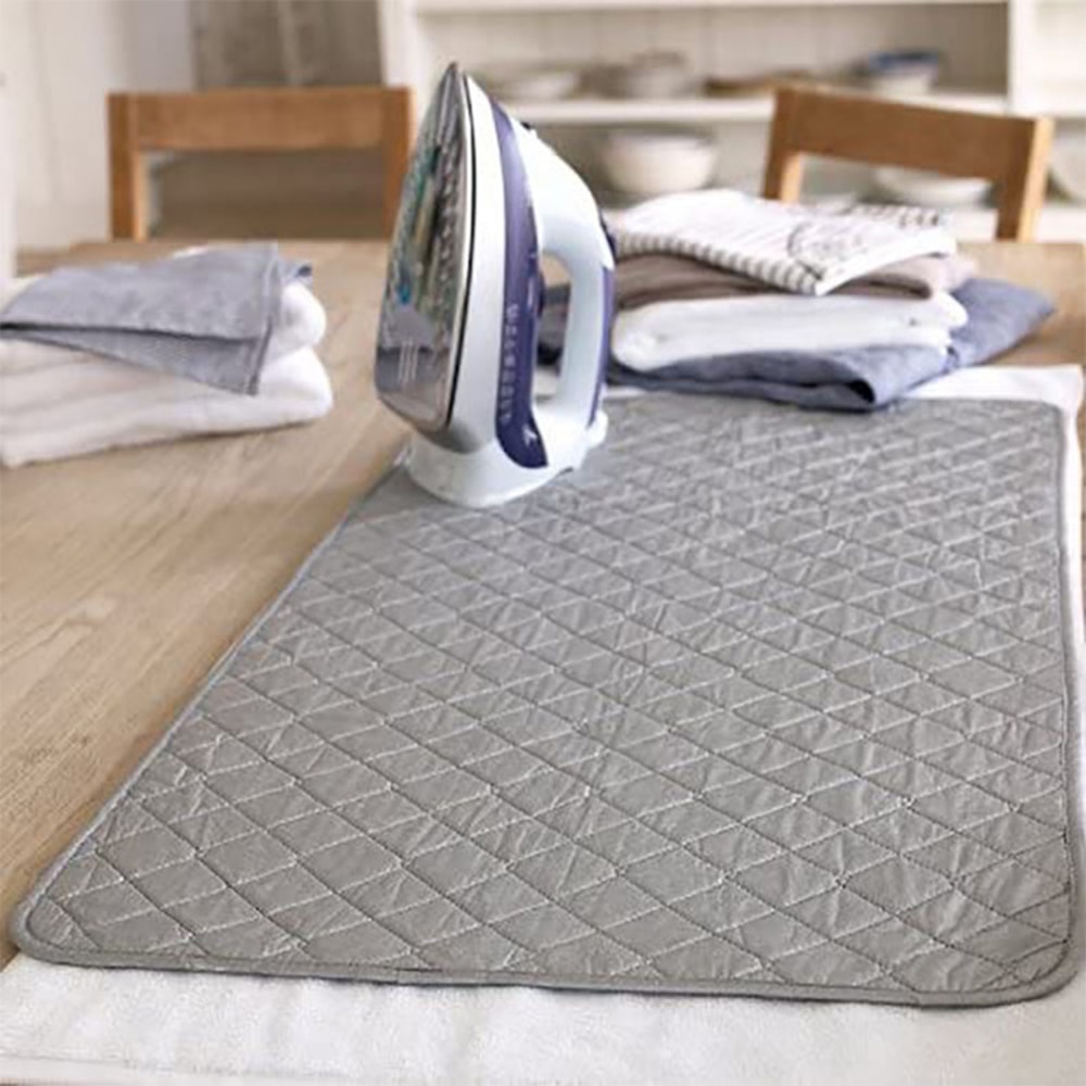 Table Top Ironing Mat, Portable Travel Laundry Pad, Clothes Protector Board