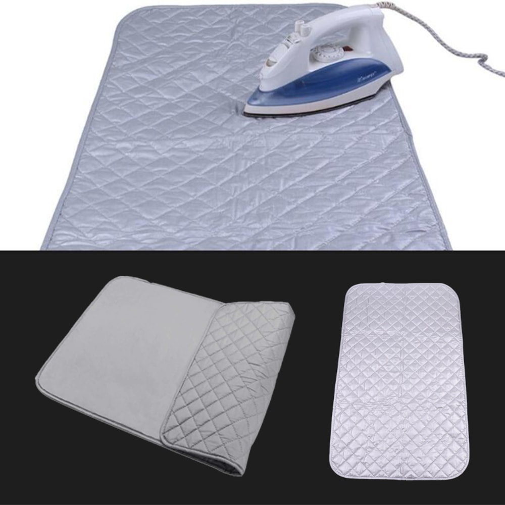 Table Top Ironing Mat, Portable Travel Laundry Pad, Clothes Protector Board