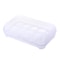 Plastic Egg Storage Box with Lid, Transparent Stackable Kitchen Organizer, Shockproof Egg Rack