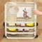 MultiLayer Trolley With Handlebar And Storage Rack FloorStanding For Kitchen Bathroom Snacks And To 2