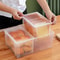 Bread Storage Container Plastic Bread Box Reusable Loaf Cake Bin Fresh Bread Refrigerator Dispenser 3