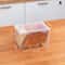 Bread Storage Container Plastic Bread Box Reusable Loaf Cake Bin Fresh Bread Refrigerator Dispenser 5