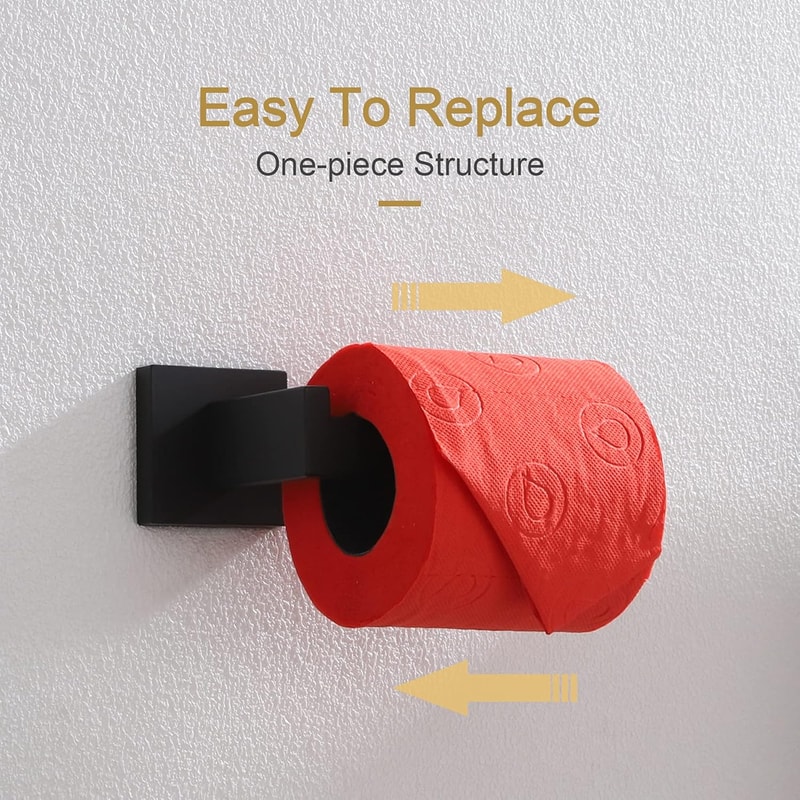 Stainless Steel Toilet Paper Holder Wall Mounted Bathroom Paper Holder for Toilet Kitchen Tissue