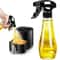 New Oil Sprayer Glass Olive Oil Sprayer Bottle with Rotatable Nozzle, Oil Spritzer Oil Mister for Air Fryer