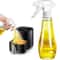 New Oil Sprayer Glass Olive Oil Sprayer Bottle with Rotatable Nozzle, Oil Spritzer Oil Mister for Air Fryer