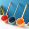 Long Handled Plastic Water Spoon Kitchen, Large Capacity Thickened Water Ladle, Multi Functional Bathing Scoop for Child