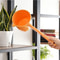 Long Handled Plastic Water Spoon Kitchen, Large Capacity Thickened Water Ladle, Multi Functional Bathing Scoop for Child