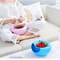Snacks Bowl Creative Bowl Double Layer Dry Fruit Containers Snack Storage Box Sunflower Seed Nut Bo 3