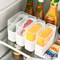 Cheese Slice Storage Box for Kitchen Refrigerator, Cheese Container with Cover, Instant Coffee Tea Bag Ketchup Packet