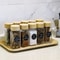 Bamboo Lid Airtight Spice Jars for Spice Rack, Pepper Storage Container Kitchen Tools