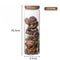 Wood Lid Organizer Glass Airtight Canister Kitchen Storage Jar Sealed Food Container Ginger Cereal 11