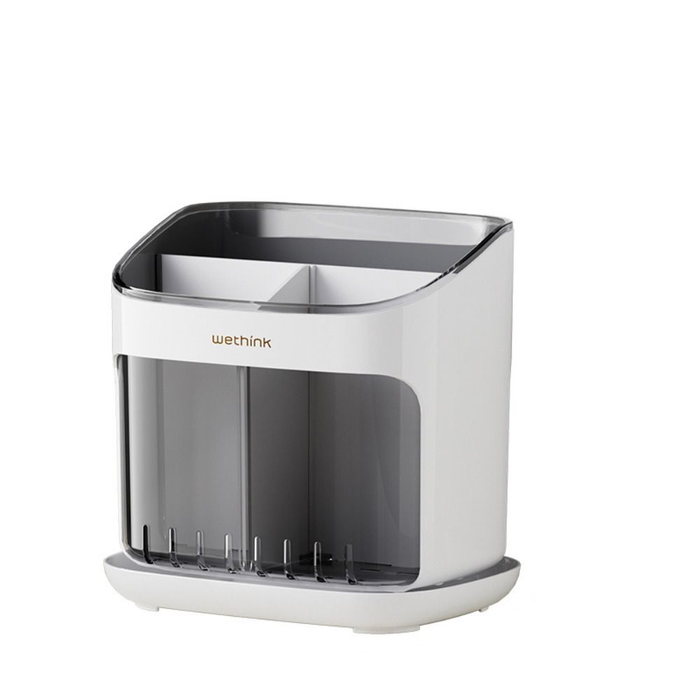 Chopstick Cage Multifunctional Drainage Tray Kitchen Storage Rack, Large Detachable Tableware Holder