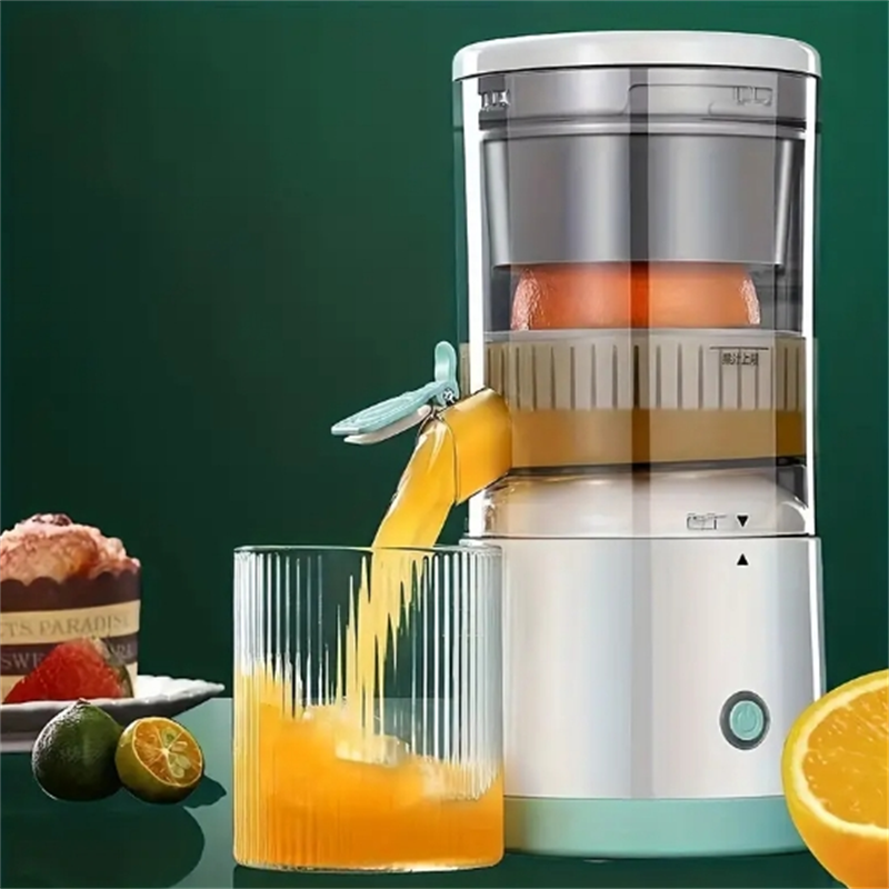 Electric Juicer USB Charging, Automatic Citrus Lemon Squeezer, Wireless Fruit Blender
