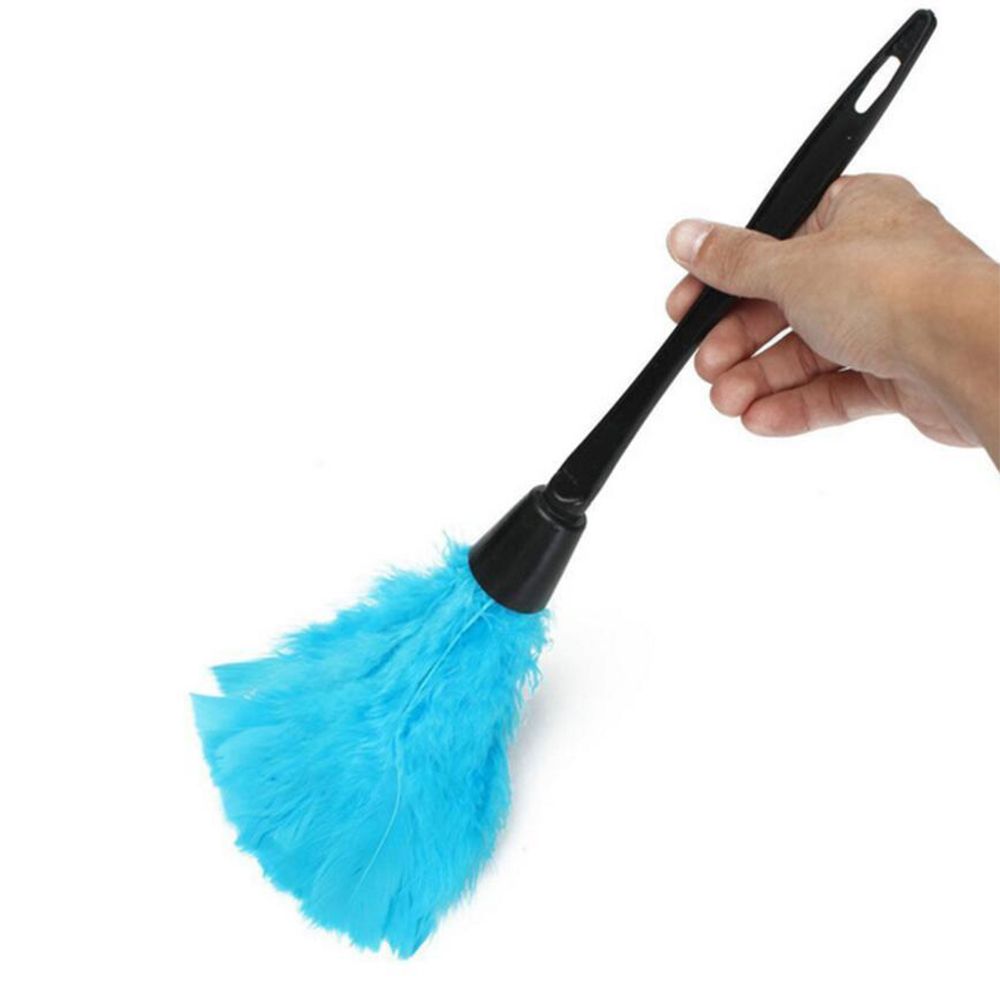 High Quality Plastic Handle Feather Duster, Anti-static Car Dashboard Cleaner Tools