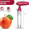 Apple Corer Remover Stainless Steel Slicer Knife Fruit Cutter, Seed Core Tool for Apples Pears, Kitchen Vegetable Tools