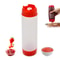Dual Head Kitchen Squeeze Bottle, Leakproof Upside Down Sauce Dispenser for Jam and Tomato Sauce