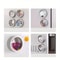 Magnetic Fridge Organiser, Round Tin Box with Magnet, Kitchen Spice Storage Box, Home Office Organisers