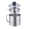 Kitchen Oil Container Can with Strainer, Bacon Grease Storage for Cooking and Frying Oil