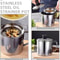 Kitchen Oil Container Can with Strainer, Bacon Grease Storage for Cooking and Frying Oil