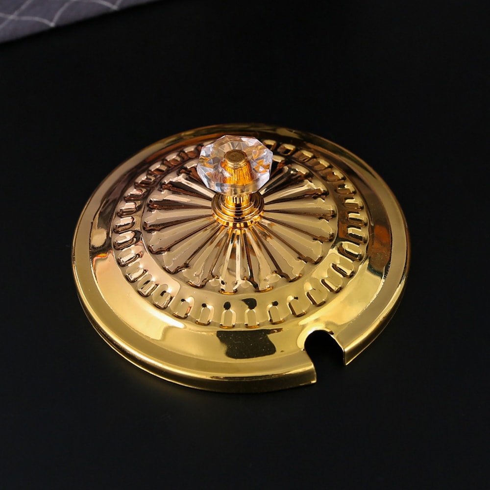 Stylish Metal and Glass Condiment Jar, Perfect for Spices, Salt, Sugar, and Kitchen Storage