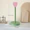 Tulip Wood Paper Towel Holder, Kitchen Roll Tissue Vertical Stand for Bathroom Storage