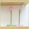 Tulip Wood Paper Towel Holder, Kitchen Roll Tissue Vertical Stand for Bathroom Storage