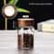 Simple Airtight Glass Canister Wood Lid Storage Jar Coffee Beans Storage Container 8
