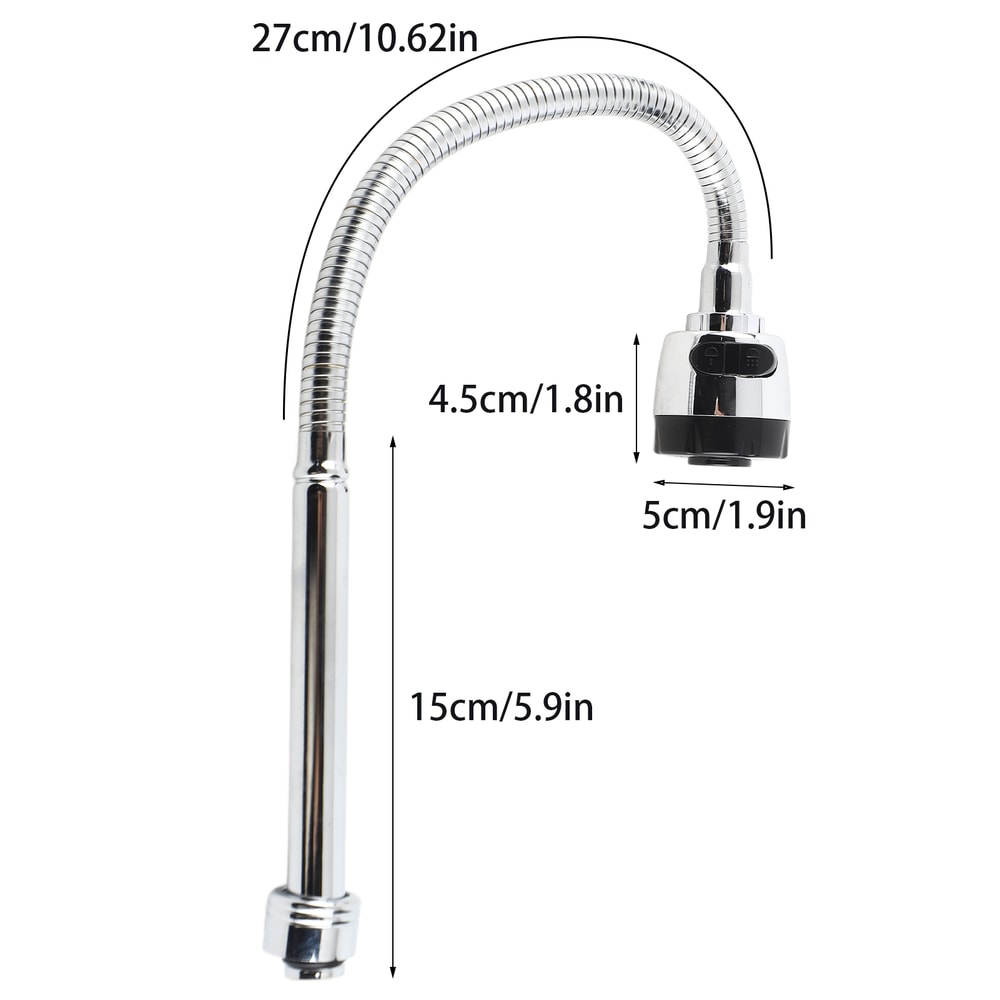 Waterfall Faucet, Stainless Steel Chrome-Plated, Corrosion-Resistant, Sturdy and Durable