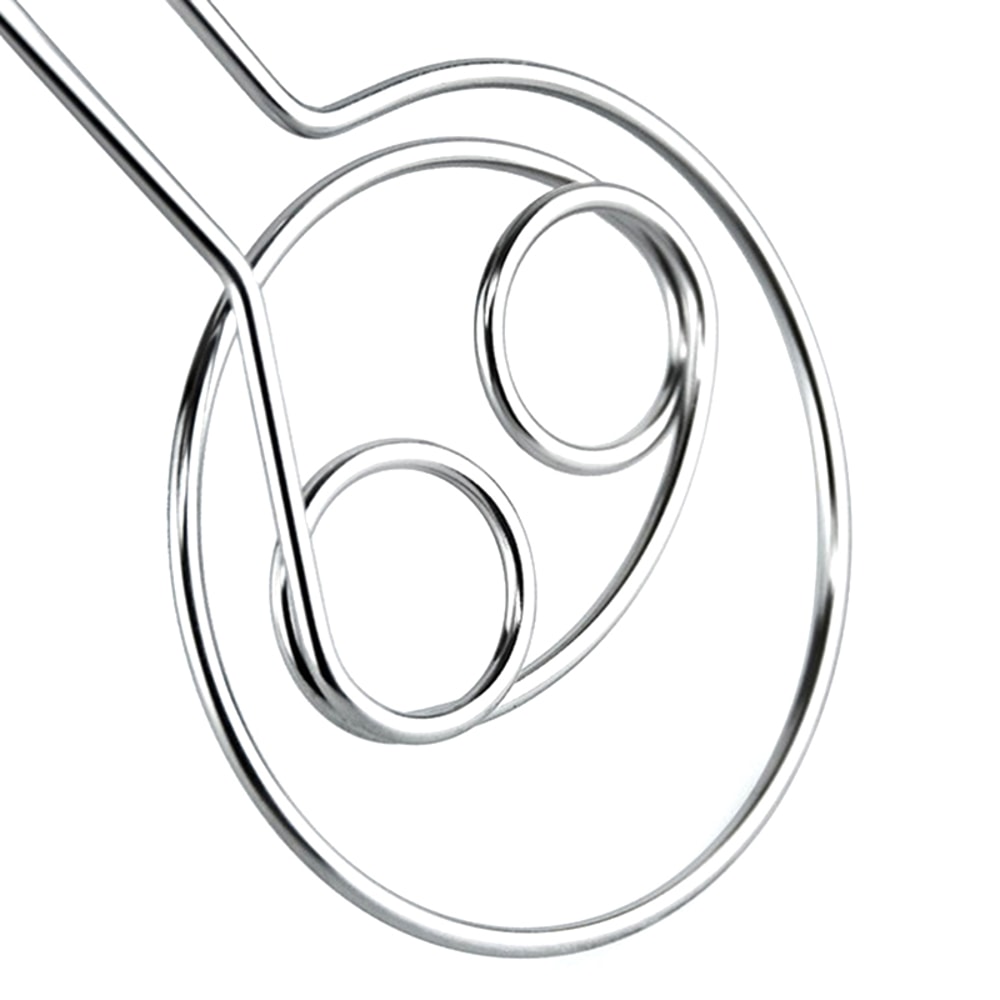 Stainless Steel Dough Whisk, Mixer Blender for Bread Making, Kitchen Flour Whisk Baking Tools