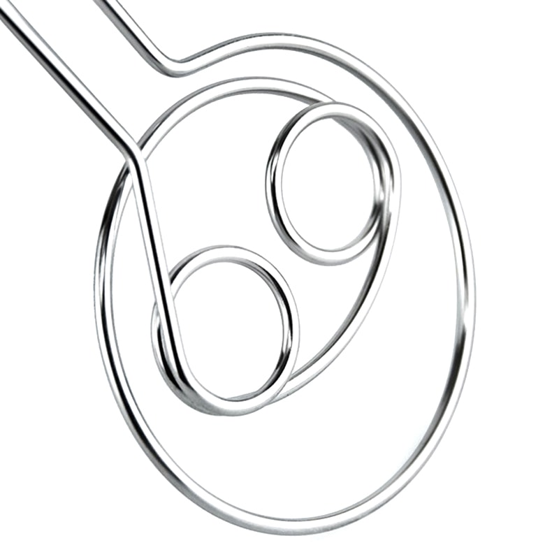 Stainless Steel Dough Whisk, Mixer Blender for Bread Making, Kitchen Flour Whisk Baking Tools