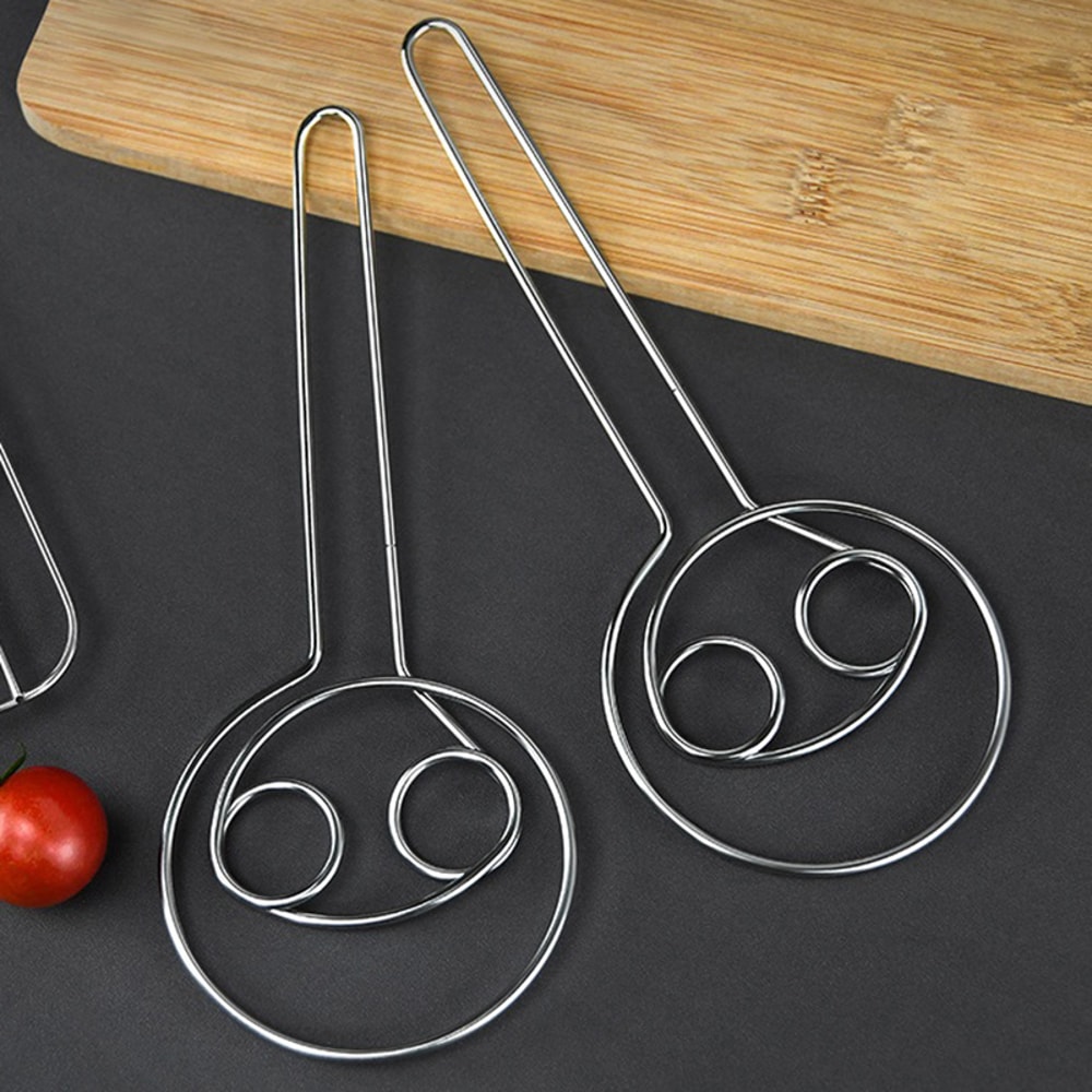 Stainless Steel Dough Whisk, Mixer Blender for Bread Making, Kitchen Flour Whisk Baking Tools