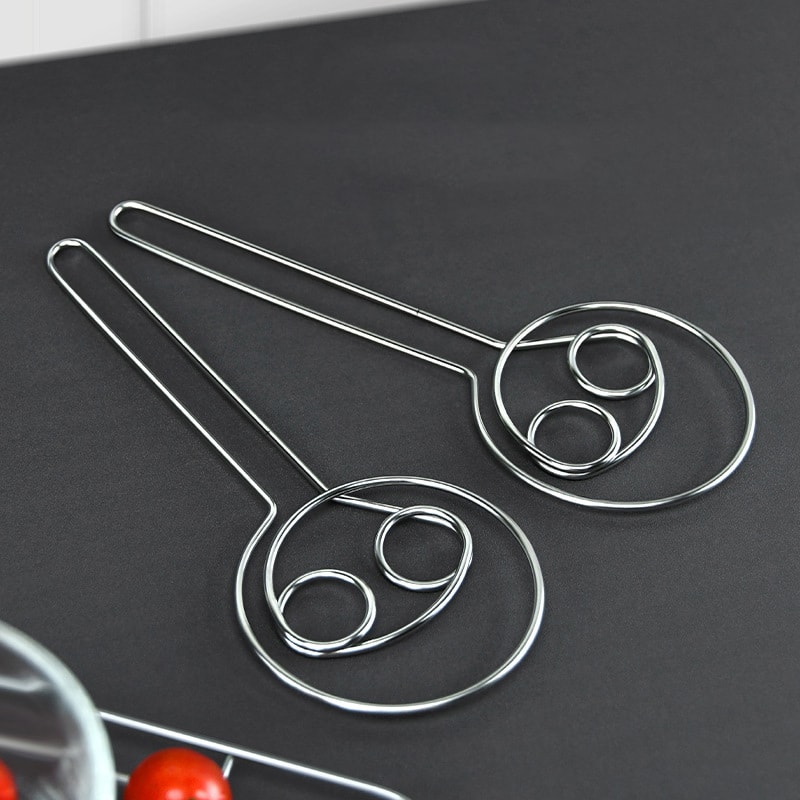 Stainless Steel Dough Whisk, Mixer Blender for Bread Making, Kitchen Flour Whisk Baking Tools