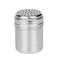Stainless Steel Multi-purpose Seasoning Jar, Spice Pepper Shaker, Toothpick Holder, Salt and Sugar Bottle with Rotating
