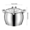 Grease Jar with Strainer Lid, Stainless Steel Fat Storage Canister for Kitchen Use, Cooking Baking